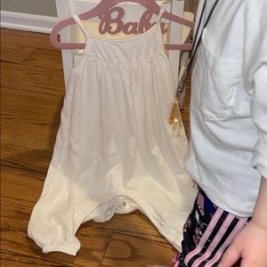 Old Navy White Jumpsuit 12-18m